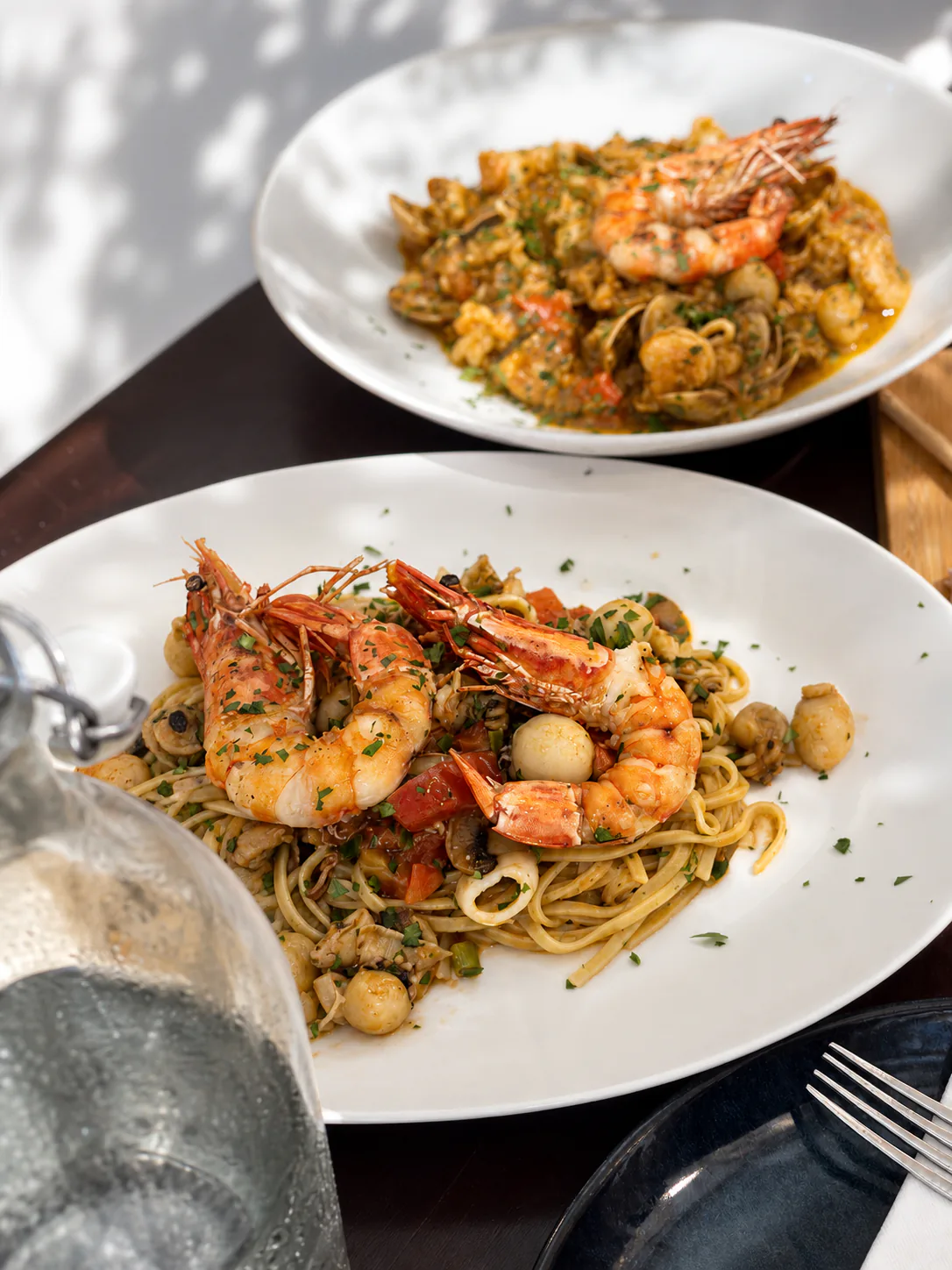 La taverna du 9 — un détail de l’assiette